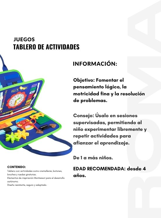 TABLERO DIDÁCTICO - JUEGO DIDÁTICO - 2
