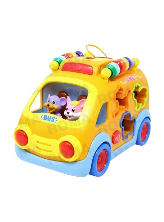 BUS MUSICAL CON FIGURAS HOLA - JUEGO DIDÁTICO - 1