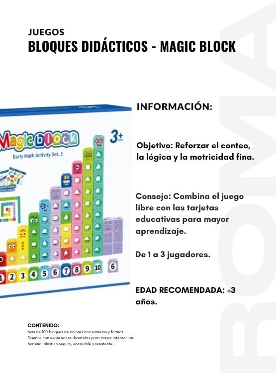 BLOQUES DIDÁCTICOS MAGIC BLOCK - 2