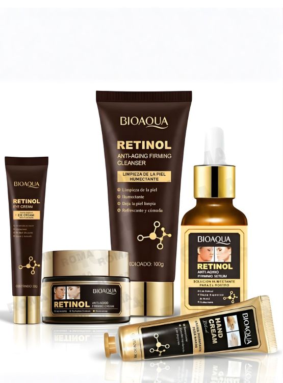 KIT SKINCARE RETINOL 5 PZS BIOAQUA - 1