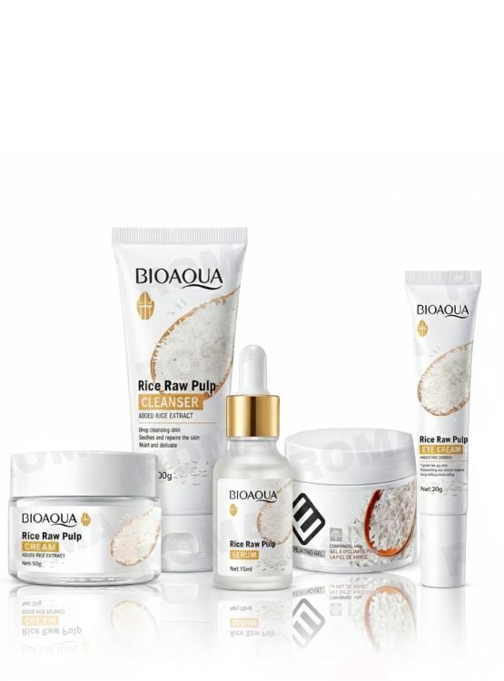 KIT SKINCARE ARROZ 5 PZS BIOAQUA - 1
