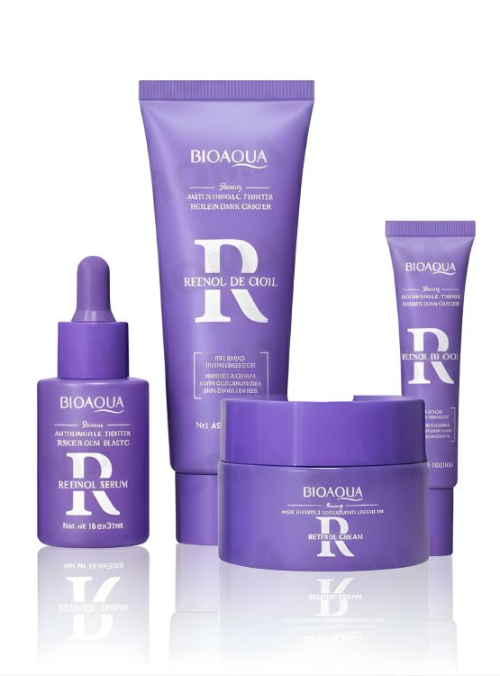 KIT LÍNEA RETINOL LILA 4 PZS BIOAQUA - 1