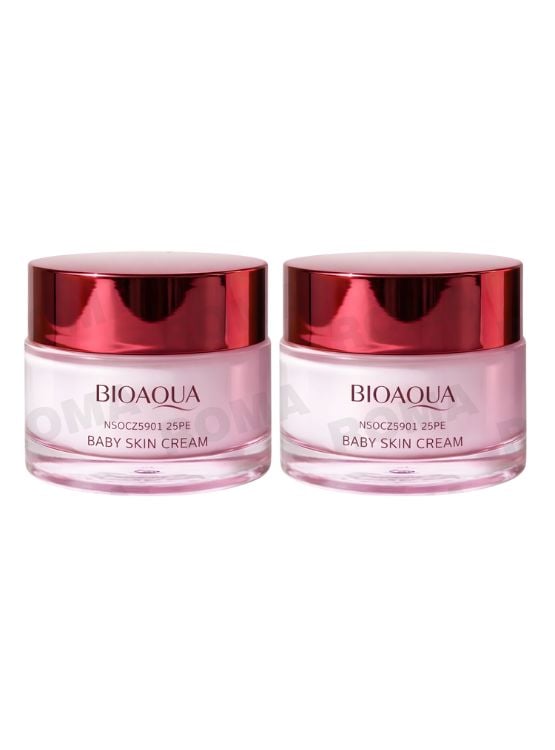 PACK 2 CREMA FACIAL BABY SKIN 50G BIOAQUA - 1