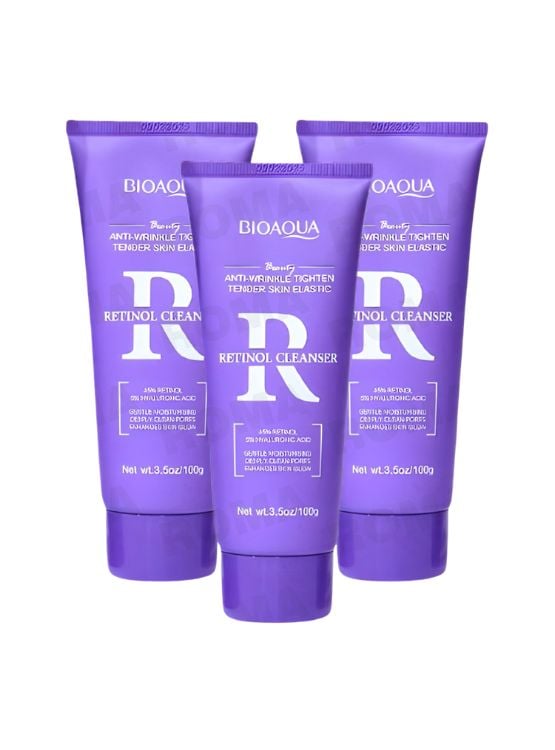 PACK 3 CLEANSER RETINOL 100G BIOAQUA - 1