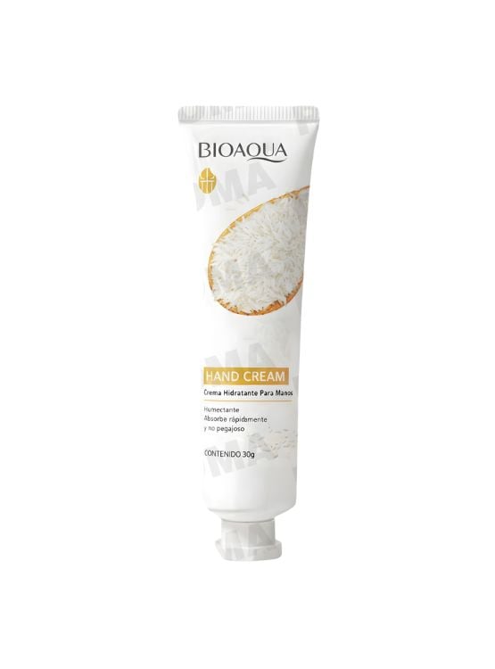 CREMA DE ARROZ PARA MANOS 30G BIOAQUA - 1