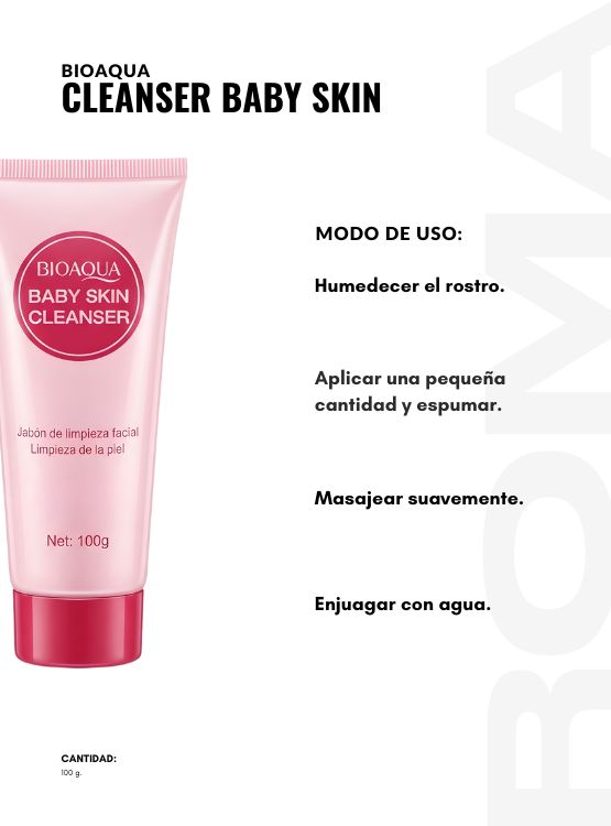 CLEANSER BABY SKIN 100G BIOAQUA - 3