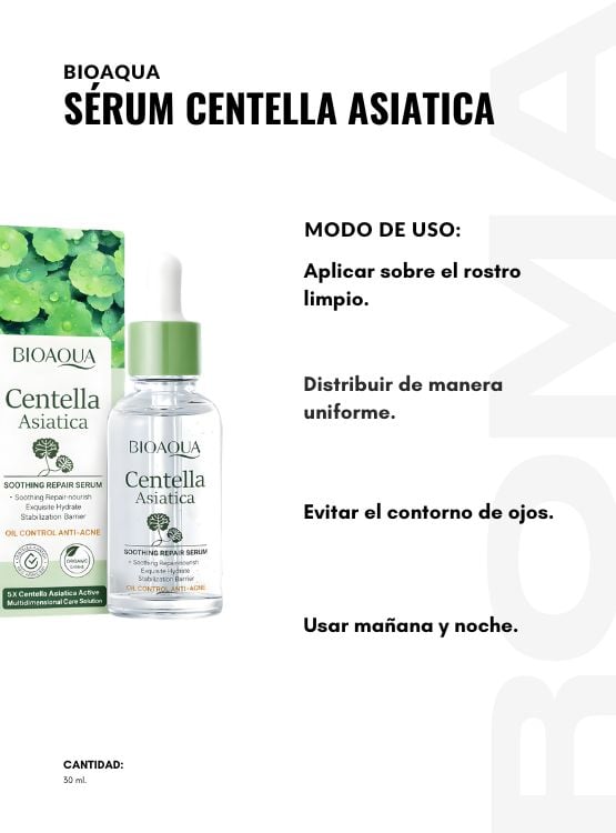 PACK 3 SÉRUM CENTELLA ASIATICA 30ML BIOAQUA - 3