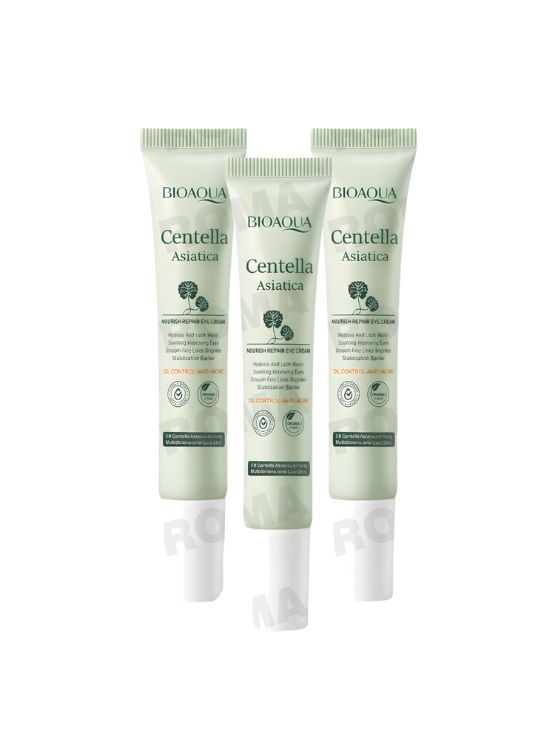 PACK 3 CONTORNO DE OJOS CENTELLA ASIATICA 20G BIOAQUA - 1