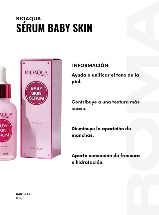 PACK 3 SÉRUM BABY SKIN 30ML BIOAQUA - 2
