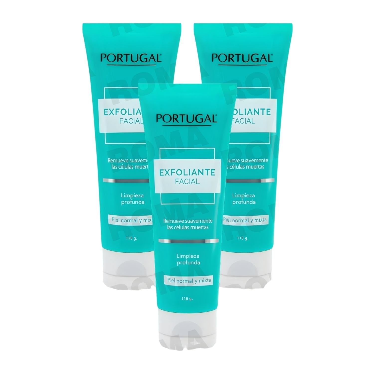 PACK 3 EXFOLIANTE FACIAL 110G PORTUGAL - 1