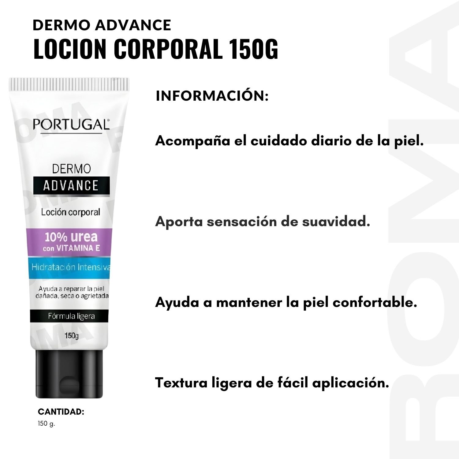 PACK 2 DERMO ADVANCE LOCIÓN CORPORAL 150G PORTUGAL - 2