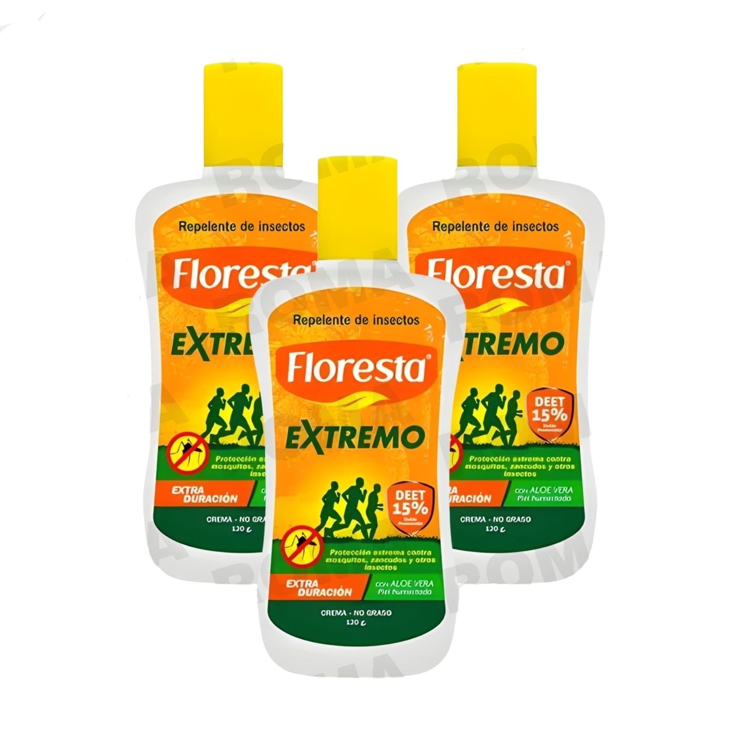 PACK 3 REPELENTE EXTREMO 120G FLORESTA - 1