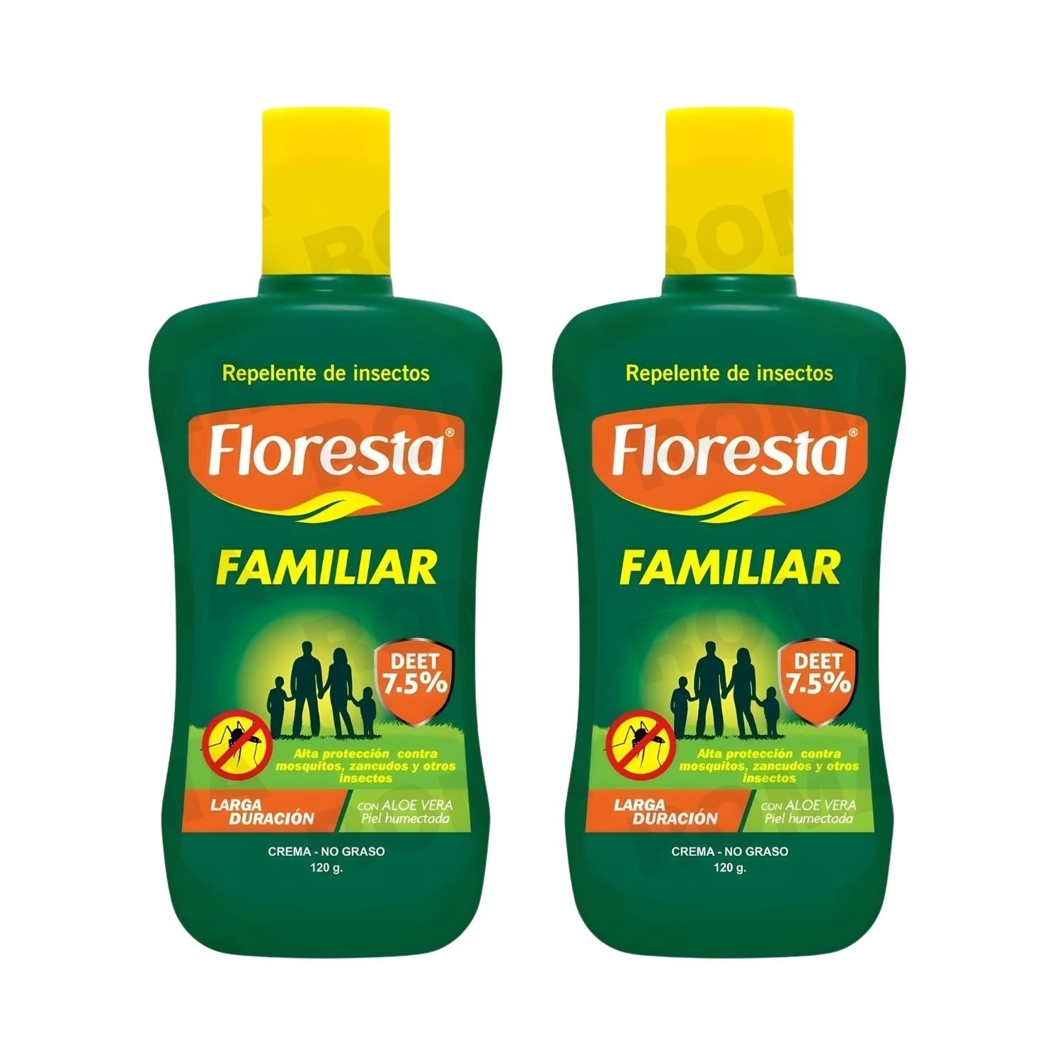 PACK 2 REPELENTE FAMILIAR 120G FLORESTA - 1