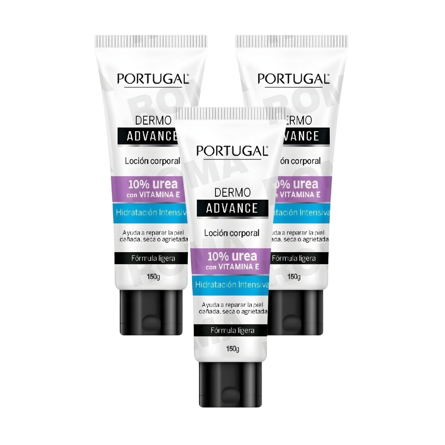 PACK 3 DERMO ADVANCE LOCIÓN CORPORAL 150G PORTUGAL - 1