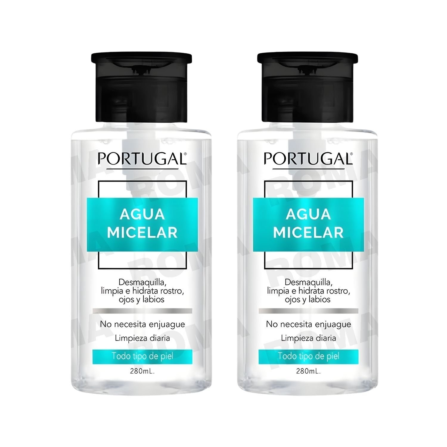 PACK 2 AGUA MICELAR 280ML PORTUGAL - 1