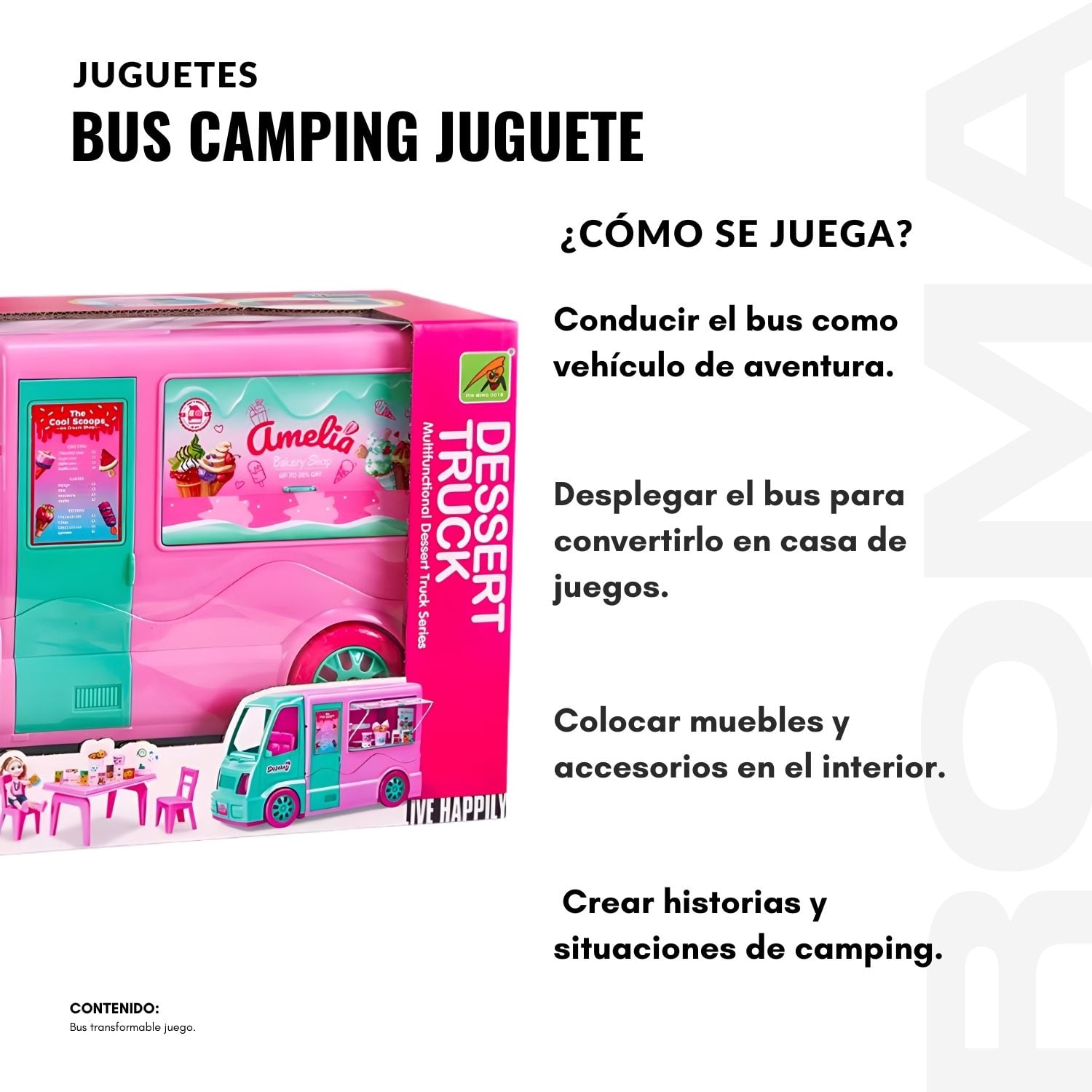 JUGUETE BUS CAMPING - 3
