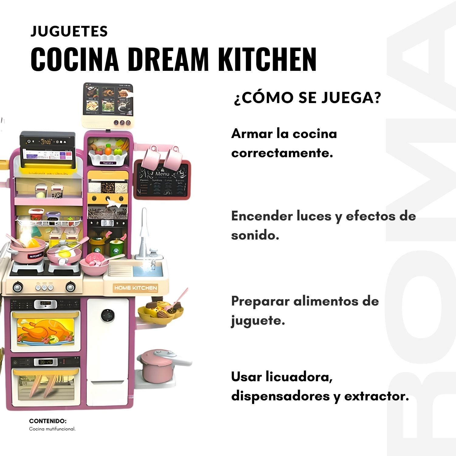 JUGUETE COCINA DREAM KITCHEN - 3