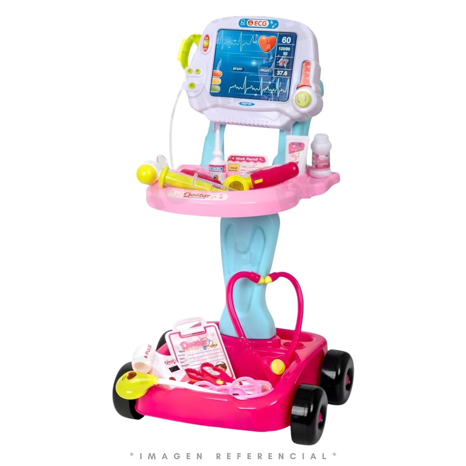 CARRO JUGUETE MÉDICO - 1