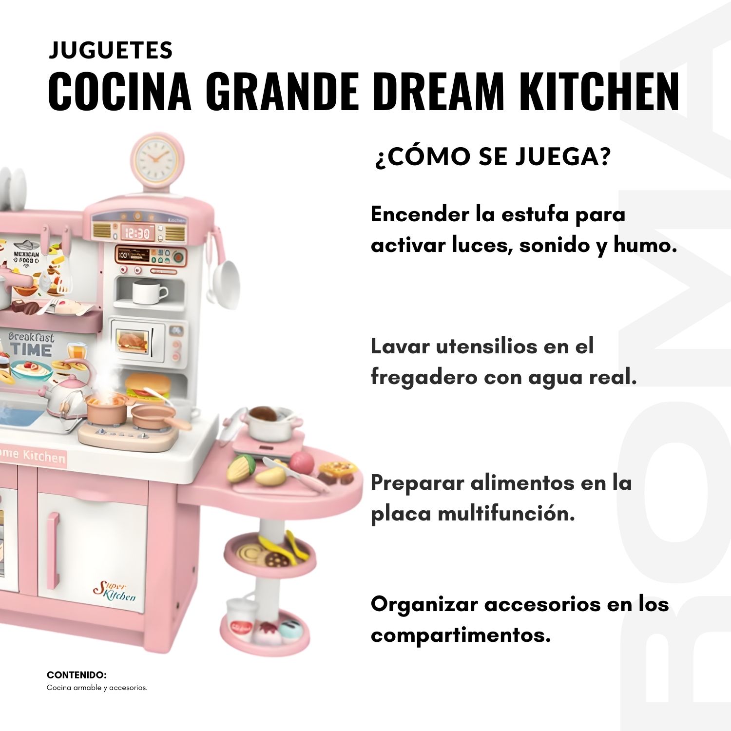 JUGUETE COCINA GRANDE DREAM KITCHEN - 3