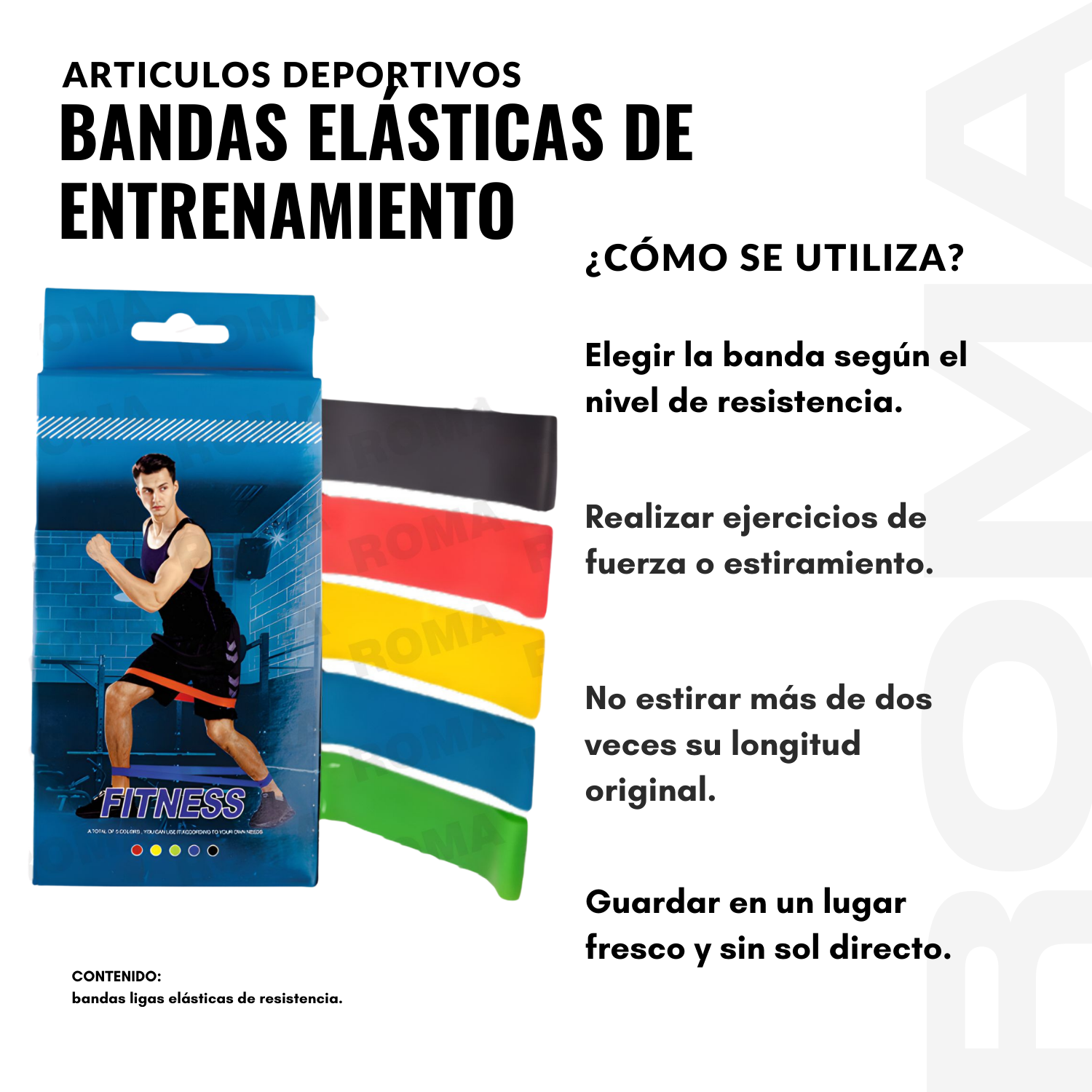 BANDAS ELÁSTICAS DE TPE - 3