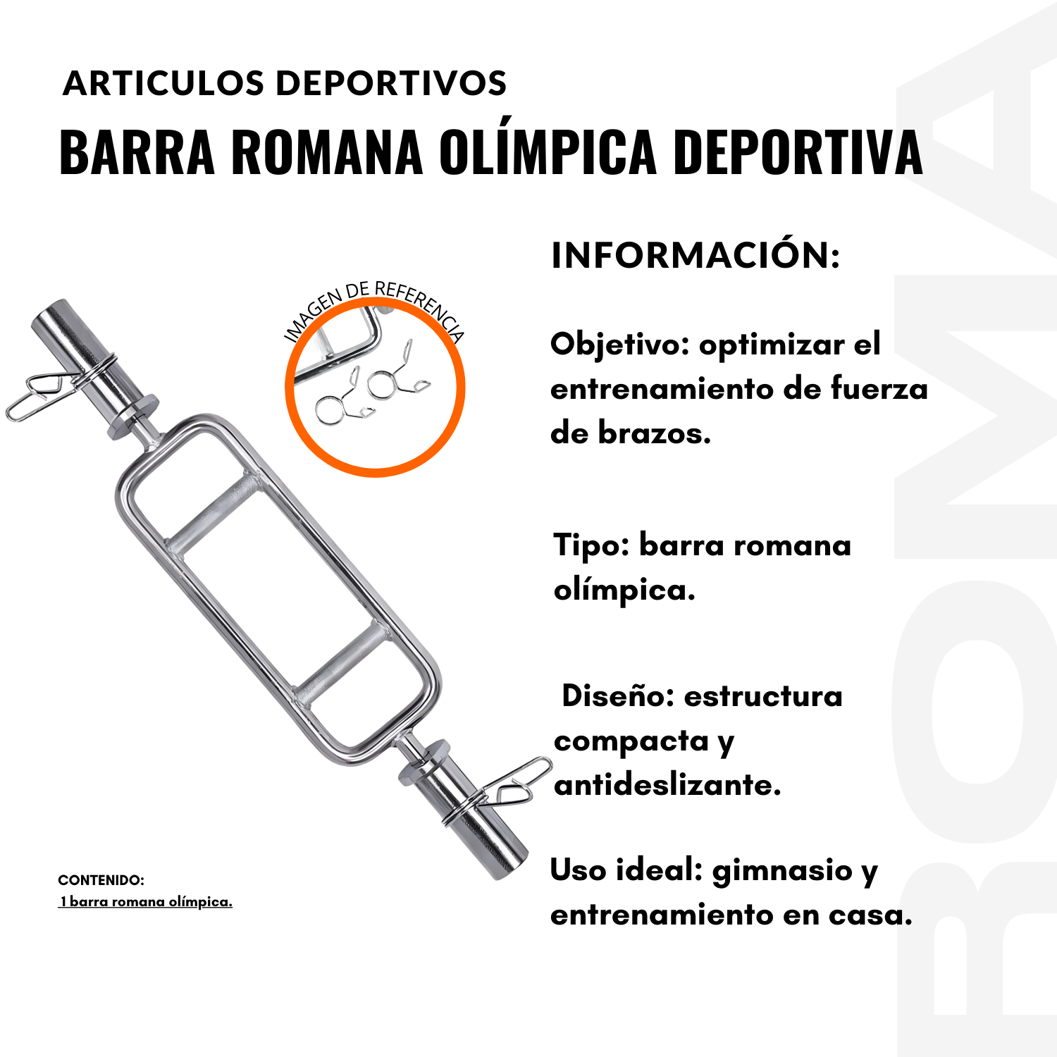 BARRA ROMANA OLÍMPICA - 2