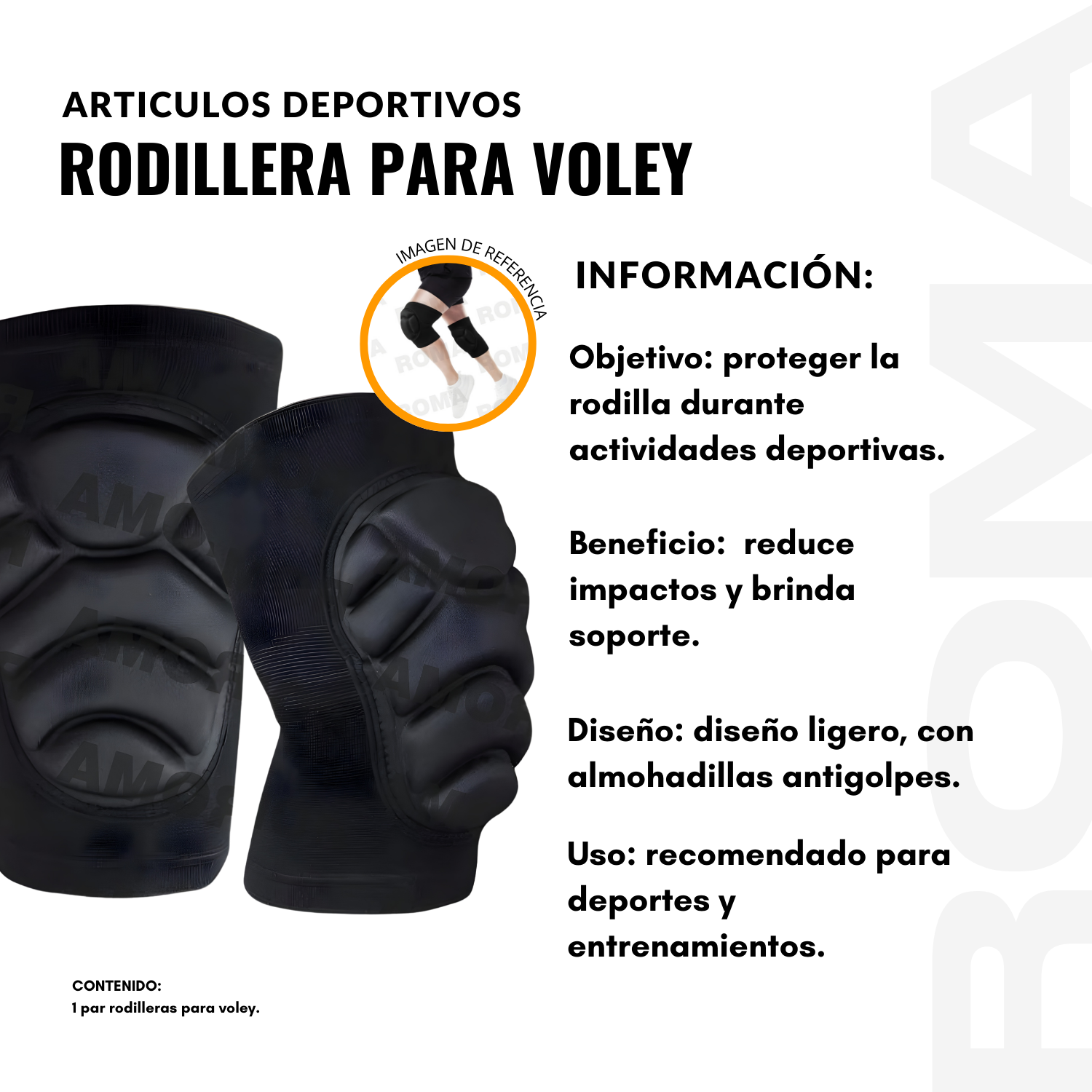 RODILLERA PARA VOLEY - 2