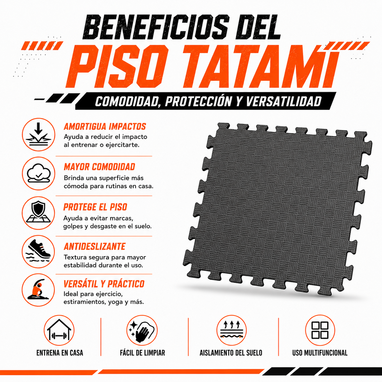 PACK PISTOLA MASAJEADORA 720 Y PISO TATAMI 2UND - 4