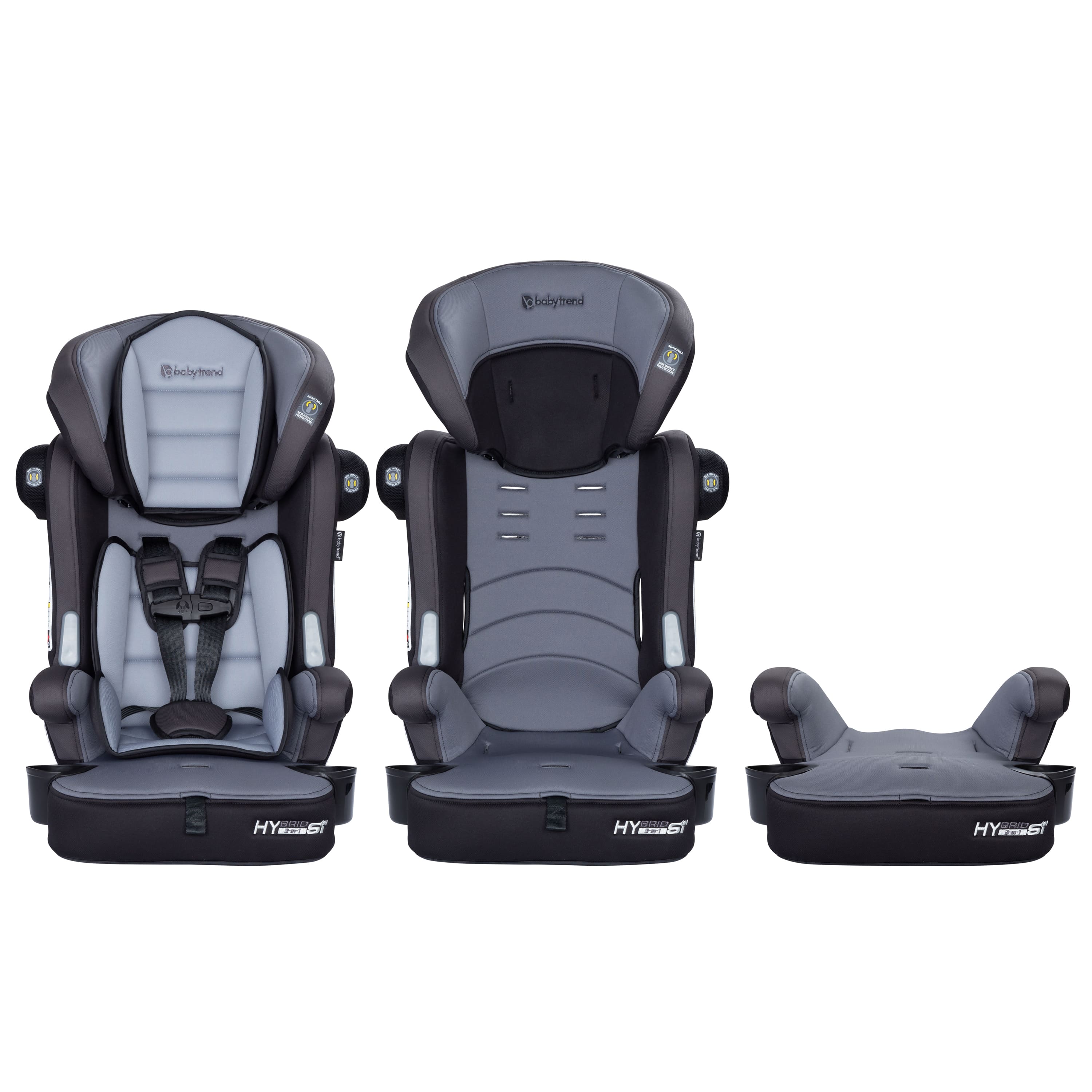 SILLA DE AUTO HYBRID SI 3 EN 1 MADRID BLACK HASTA 45.4 KG - 2