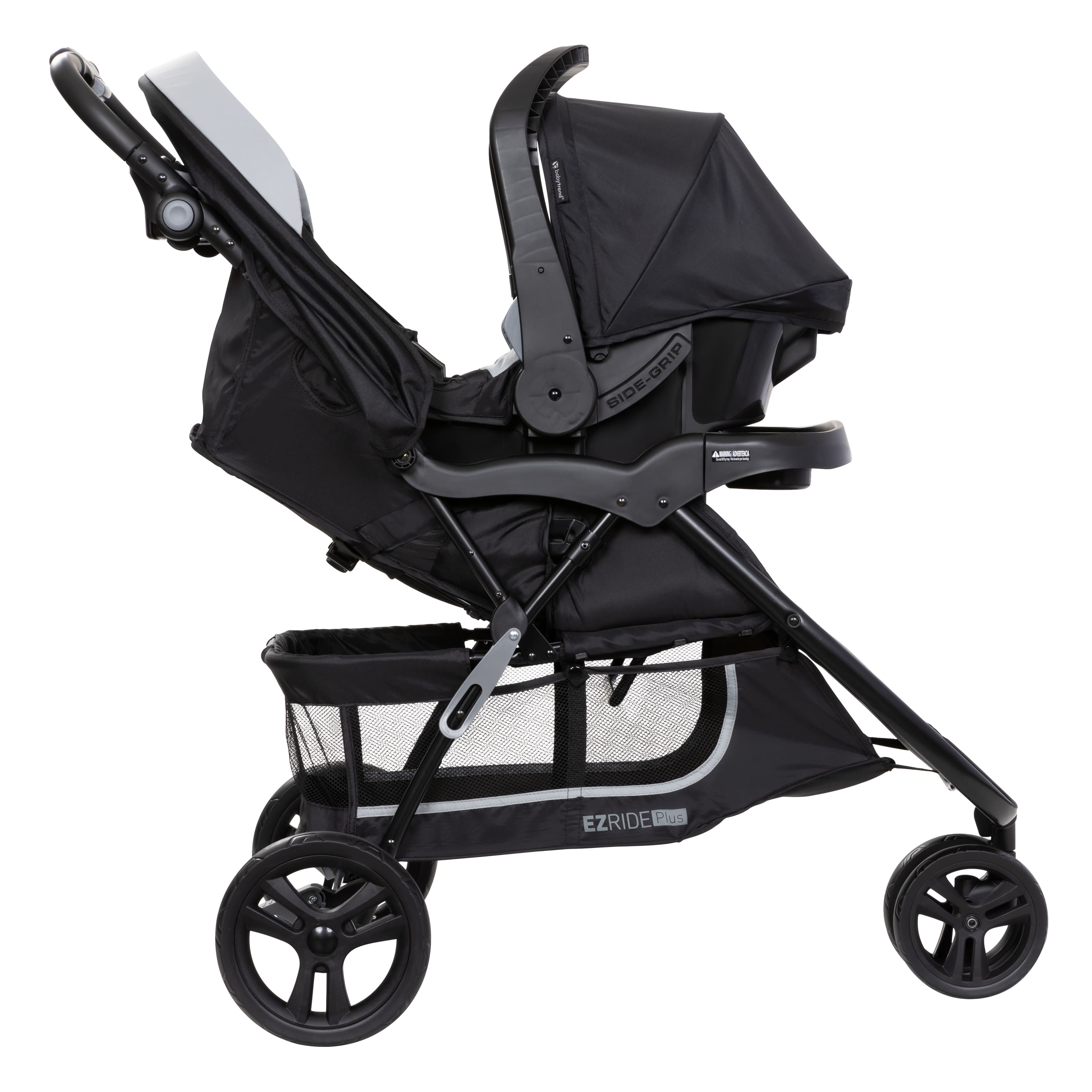 COCHE TRAVEL SYSTEM EZ RIDE PLUS CARBON BLACK HASTA 22 KG - 4