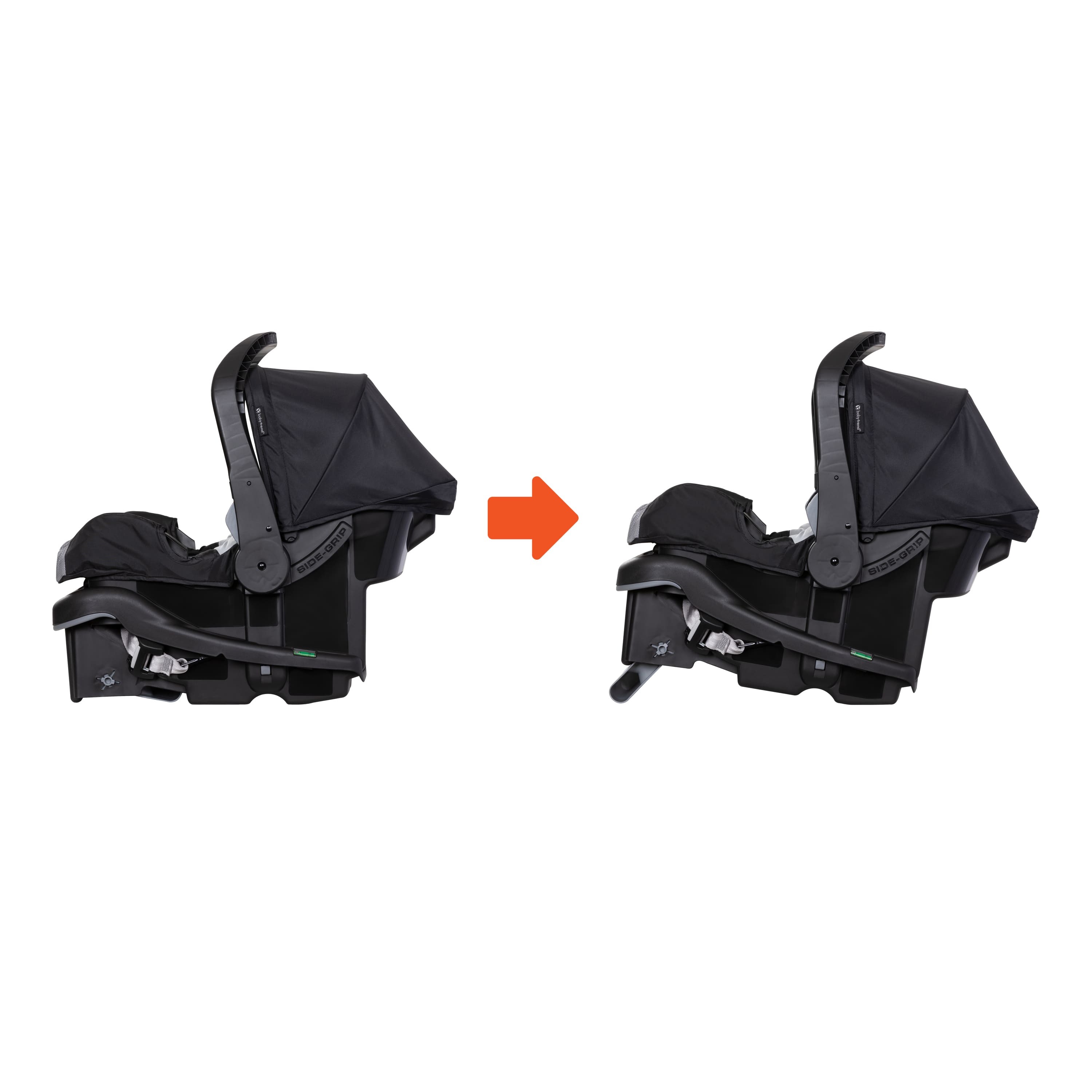 COCHE TRAVEL SYSTEM EZ RIDE PLUS CARBON BLACK HASTA 22 KG - 6