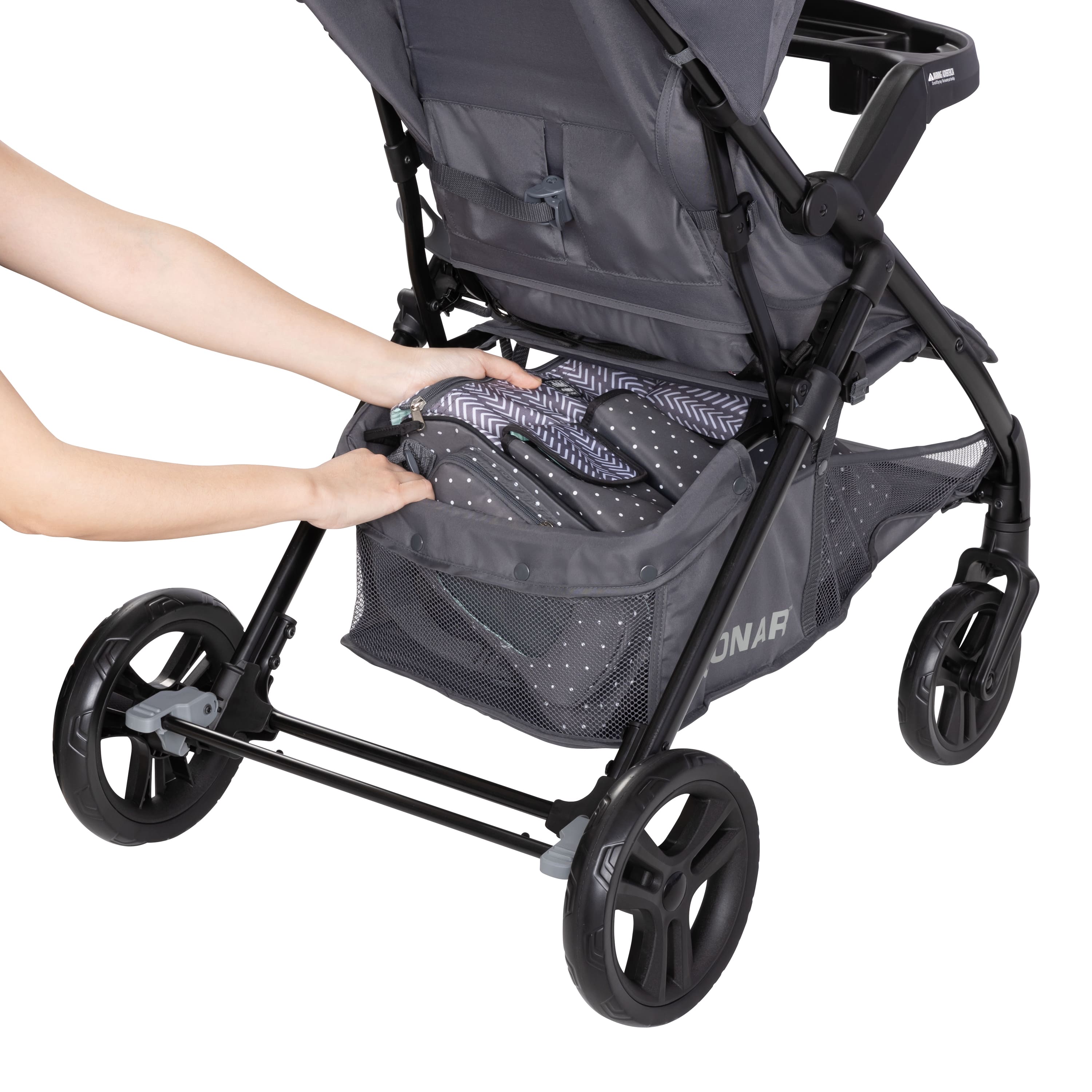 COCHE DE BEBÉ SONAR STELLAR GREY HASTA 22 KG - 4