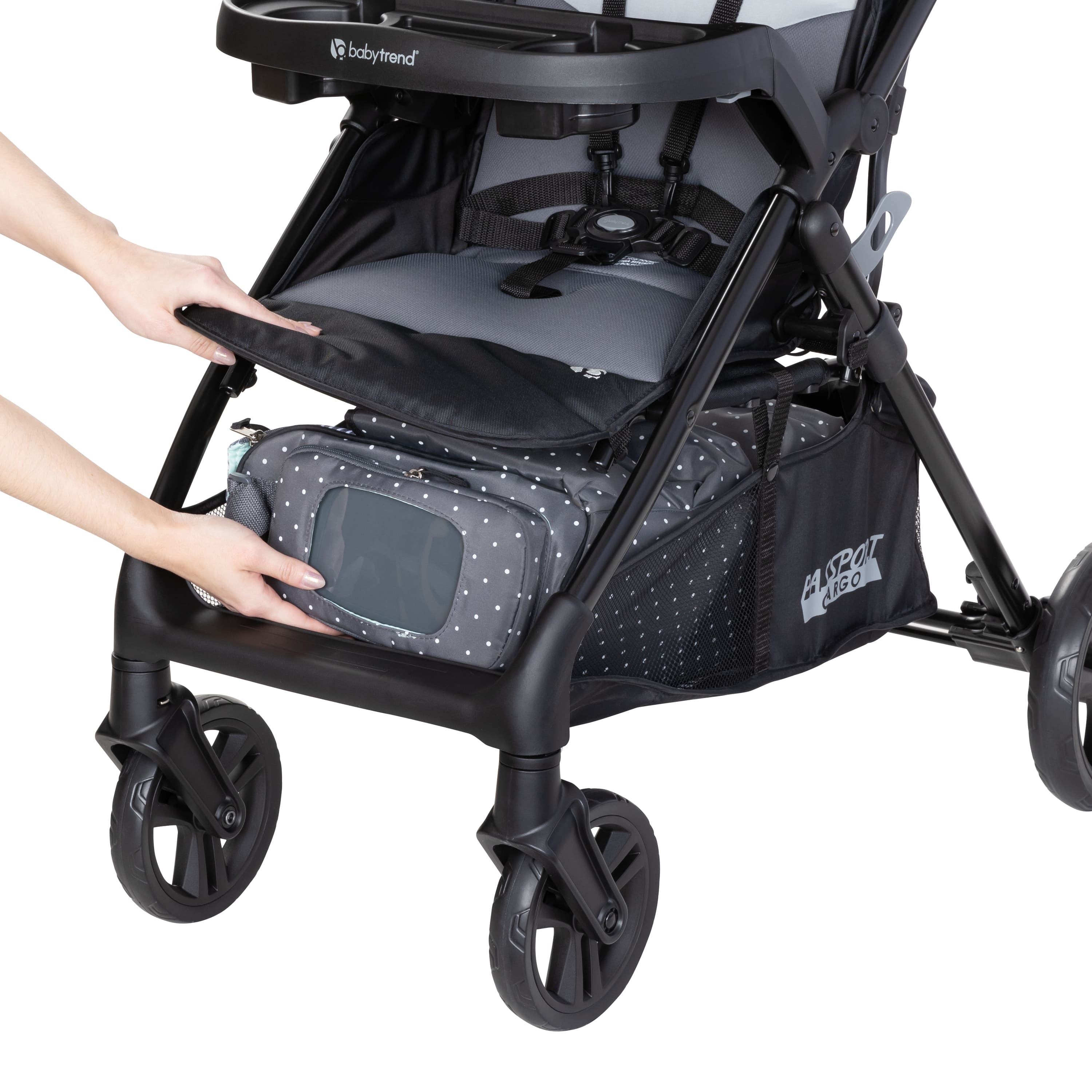 COCHE PASSPORT CARGO FIELDSTONE GREY NEGRO GRIS - 7