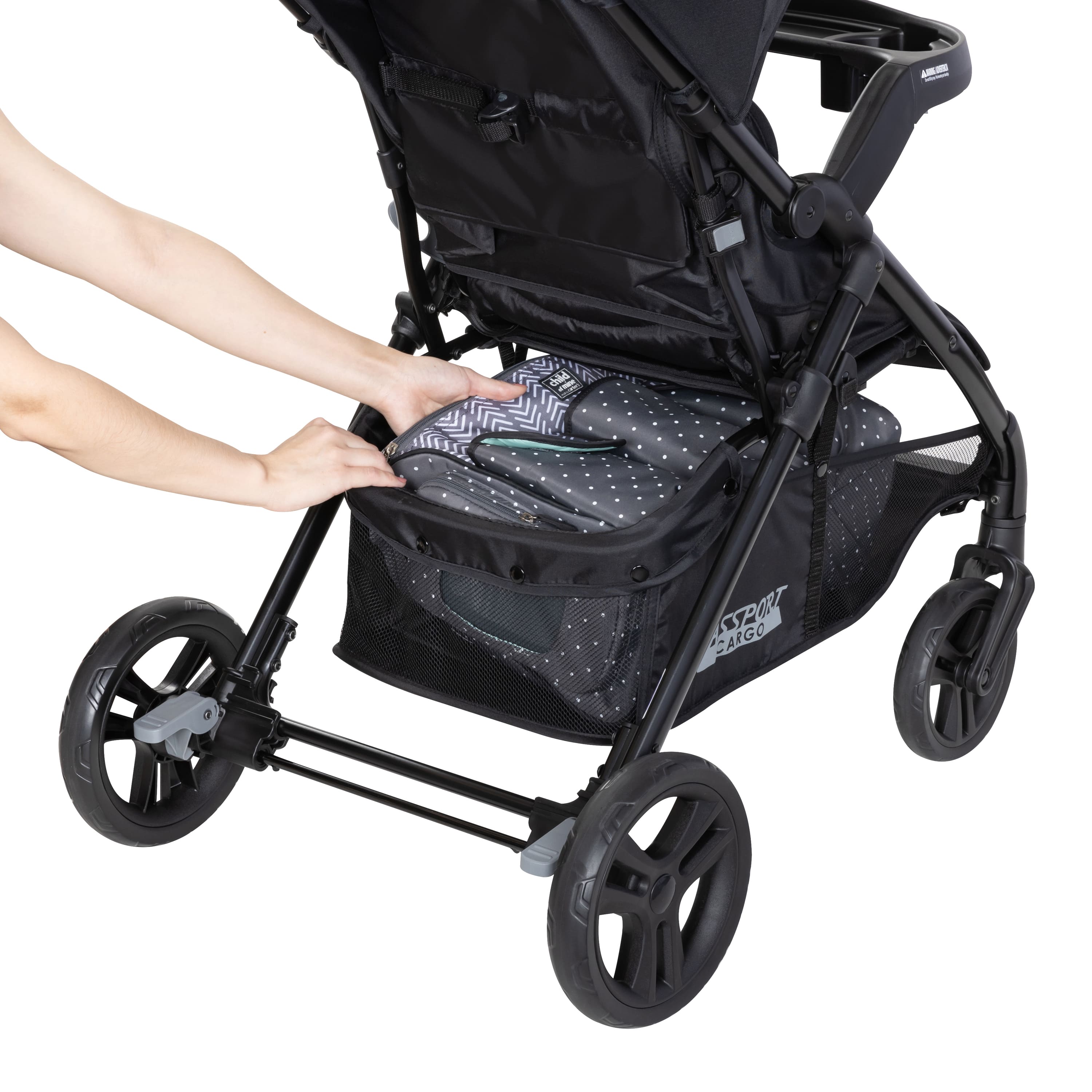 COCHE PASSPORT CARGO FIELDSTONE GREY NEGRO GRIS - 8