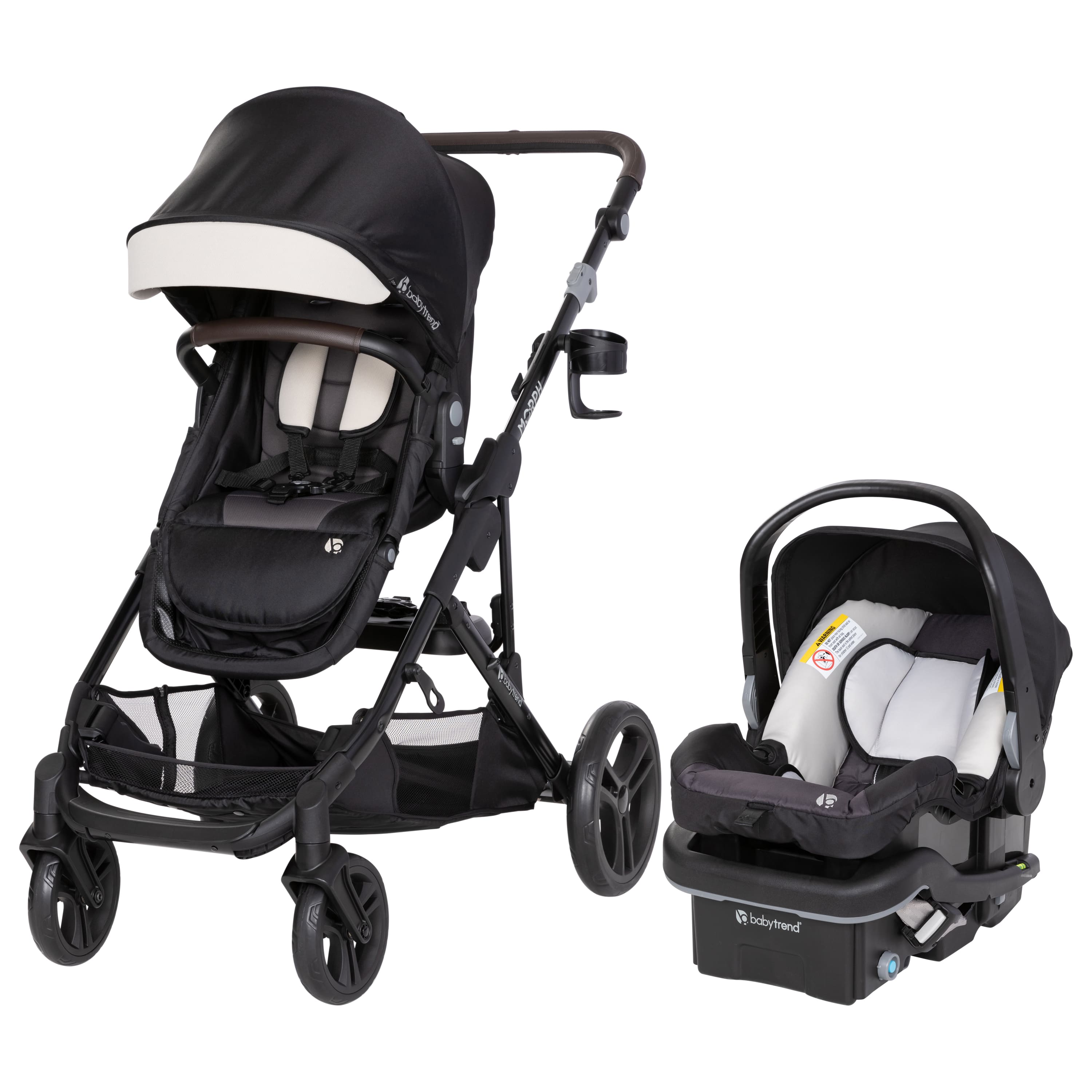 COCHE TRAVEL SYSTEM MORPH SINGLE TO DOUBLE MADRID TAN HASTA 22 KG - 1