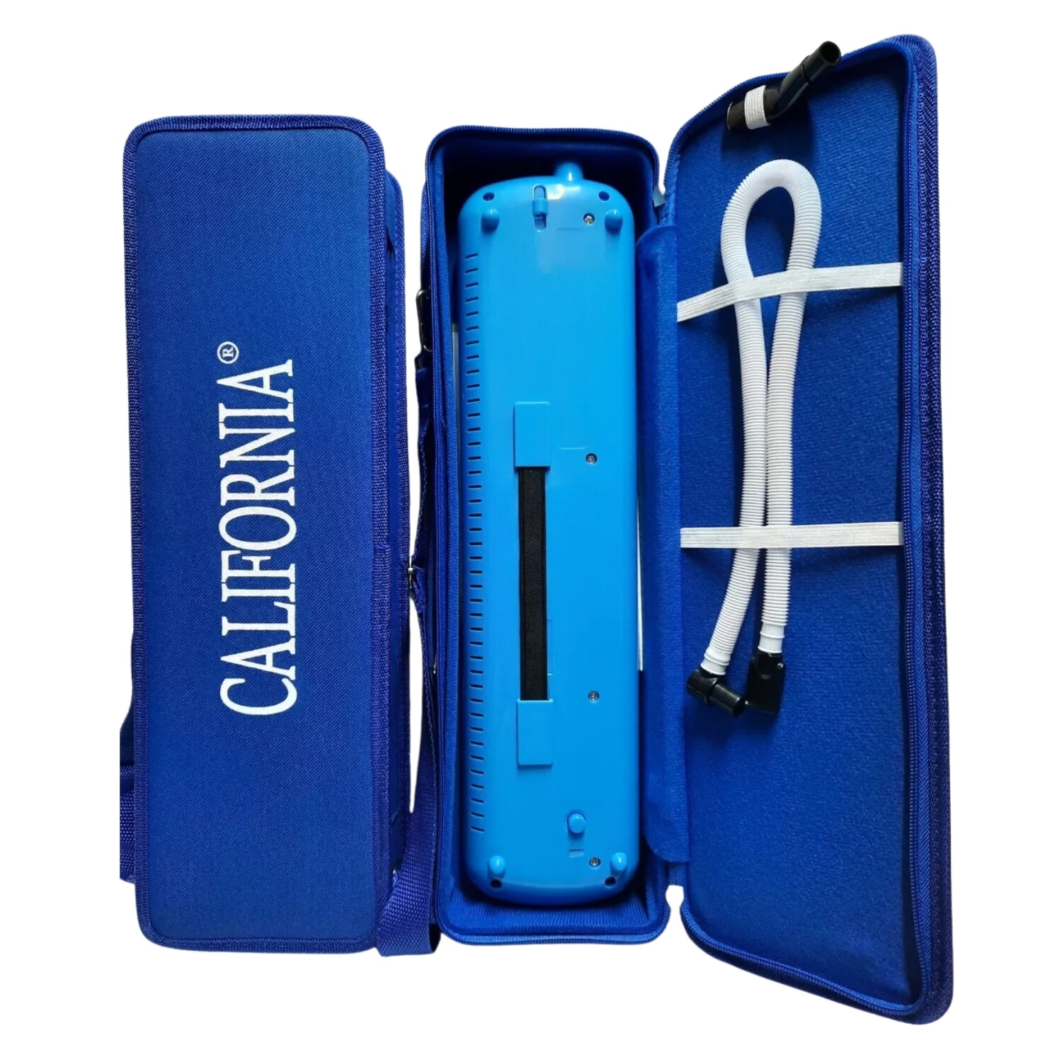 MELÓDICA CALIFORNIA 32 TECLAS CON ESTUCHE RÍGIDO - AZUL - 2