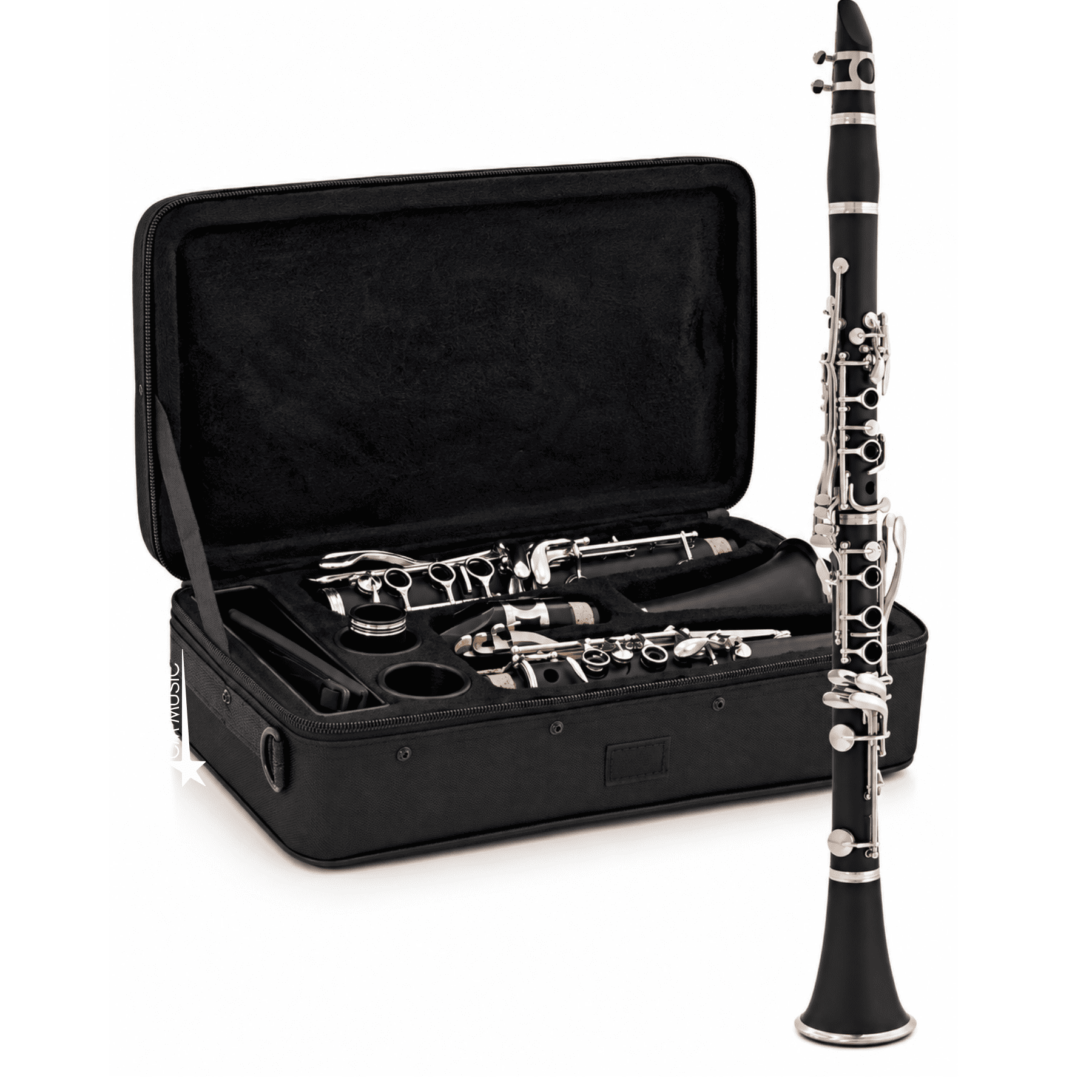 CLARINETE CALIFORNIA COMPLETO CON ESTUCHE - 1