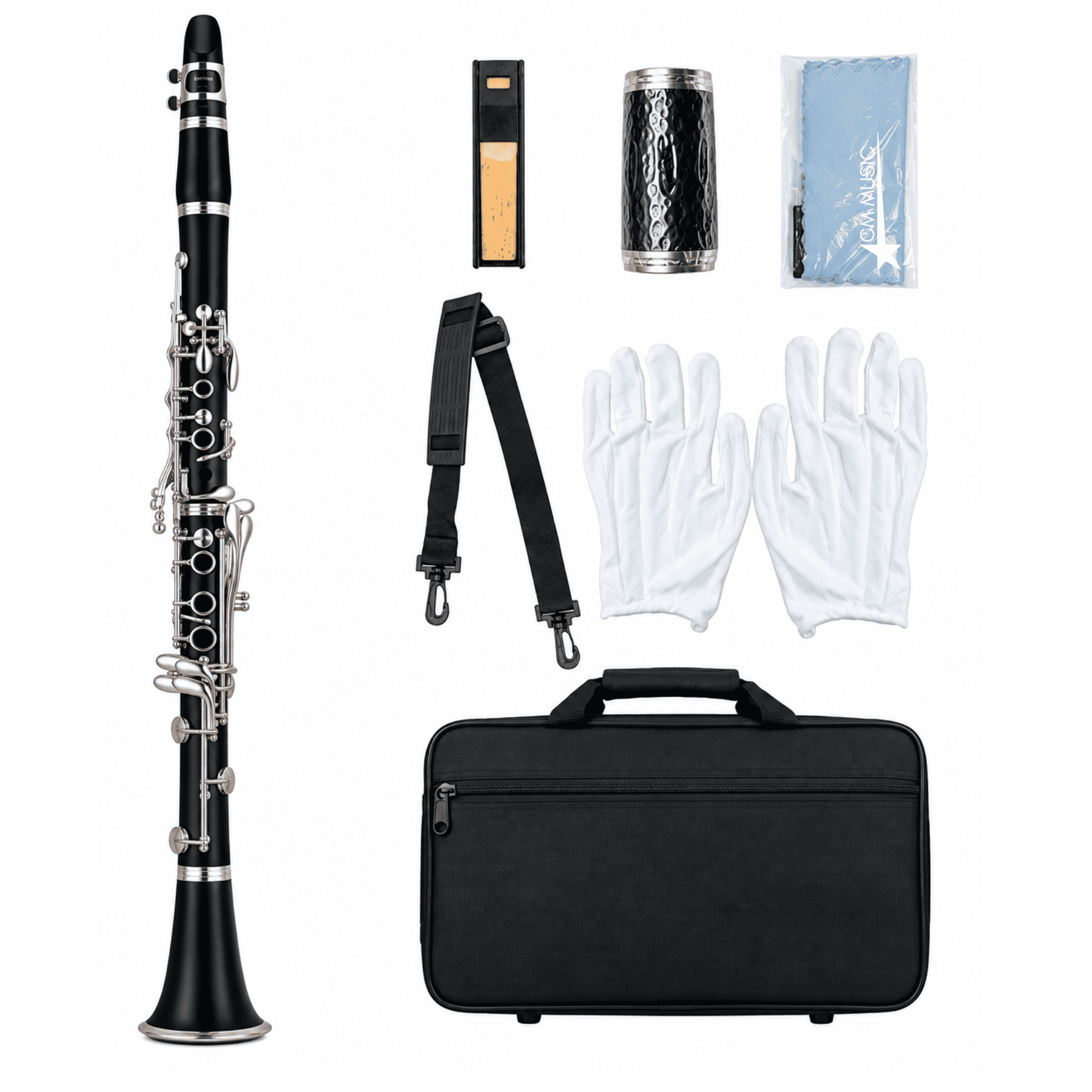CLARINETE CALIFORNIA COMPLETO CON ESTUCHE - 3