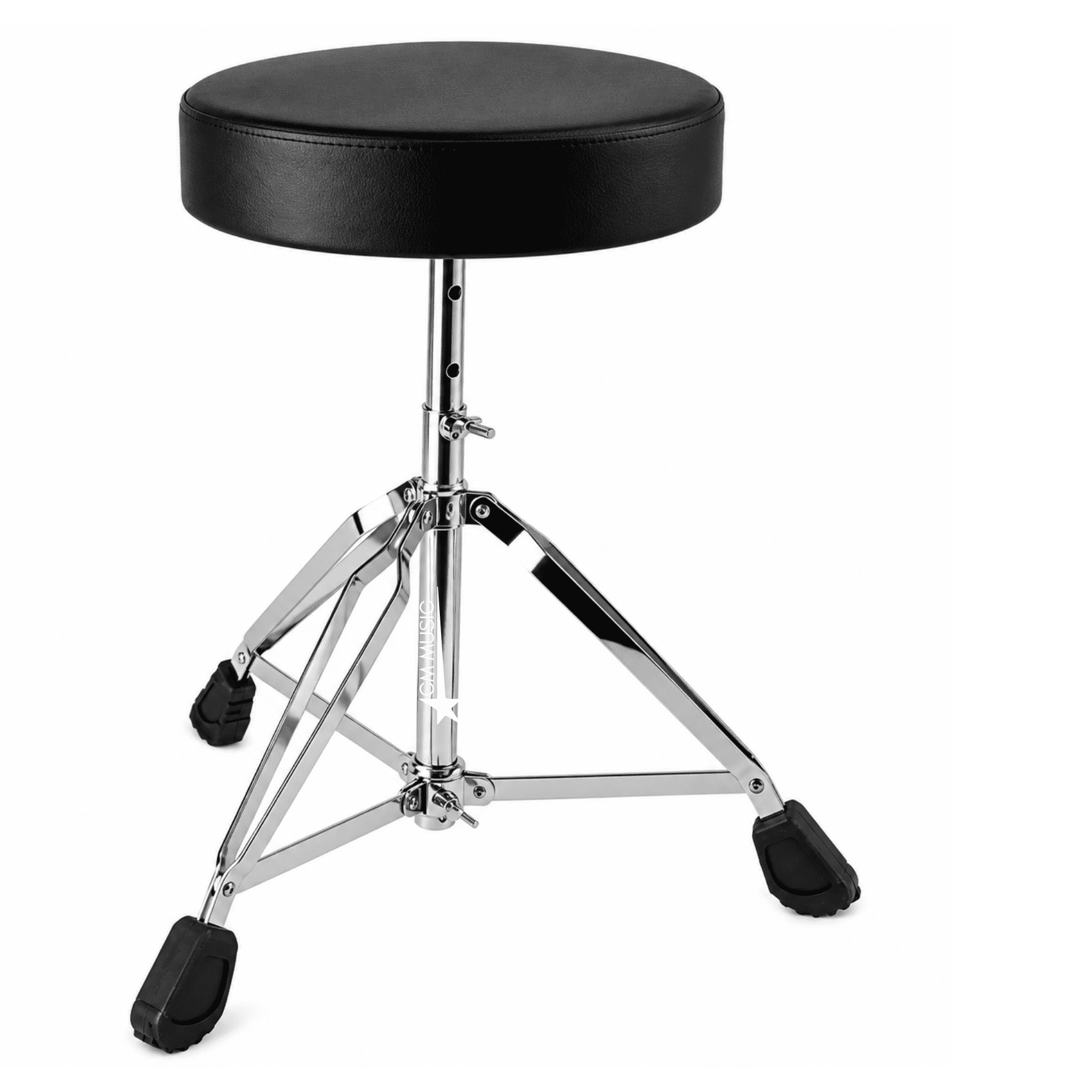 BANCO PARA BATERÍA AJUSTABLE CON ASIENTO ACOLCHADO Y BASE TRÍPODE - 2