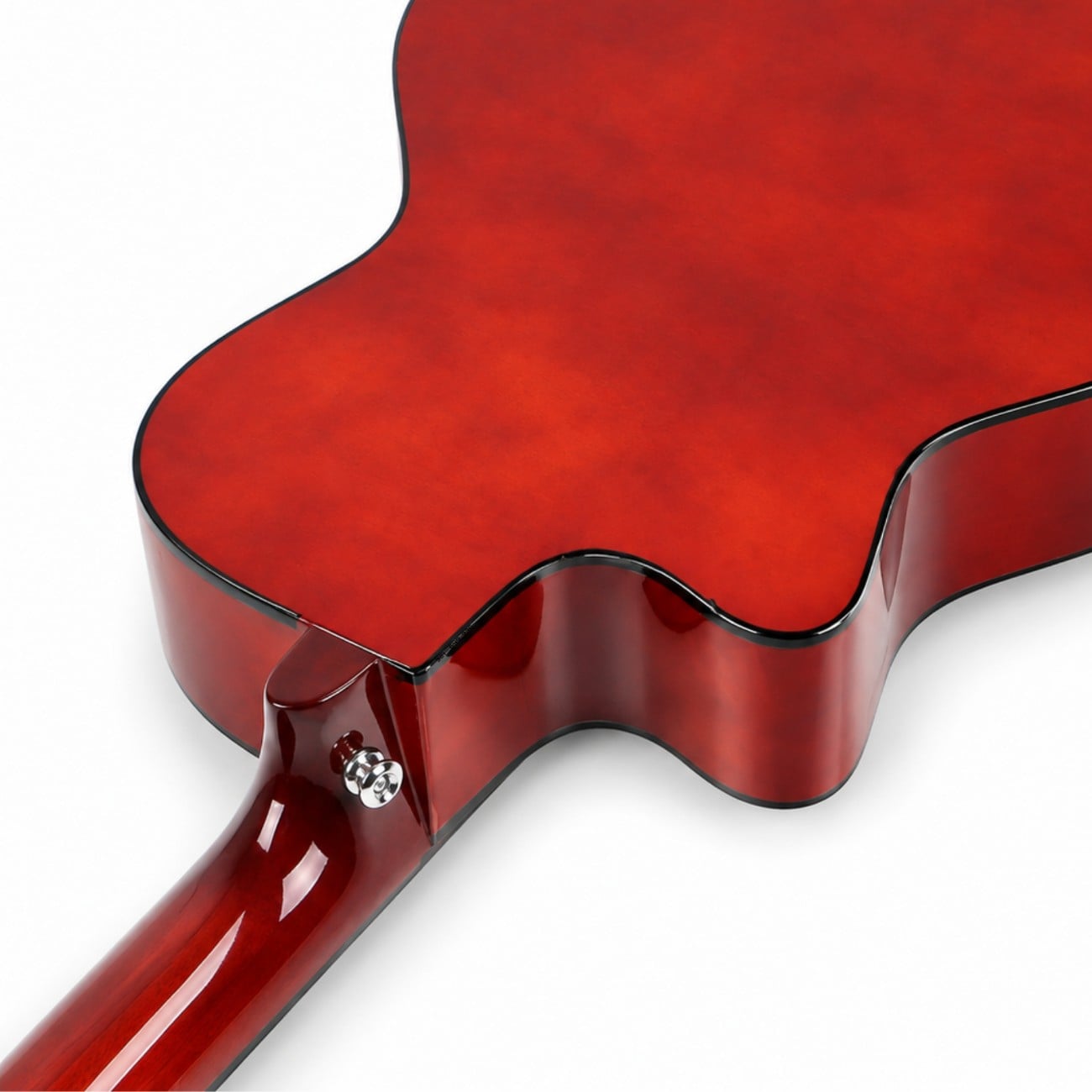 GUITARRA ACUSTICA NYLON COLOR SUNBURST CON FUNDA AFINADOR DIGITAL Y ACCESORIOS - 2