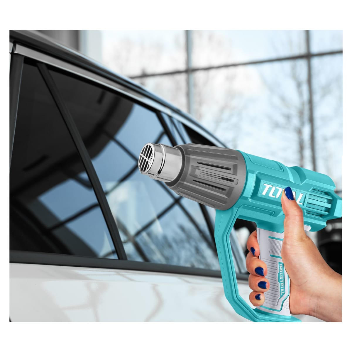 PISTOLA DE CALOR TOTAL 2000W TB20078 INDUSTRIAL 3 TEMPERATURAS - 5