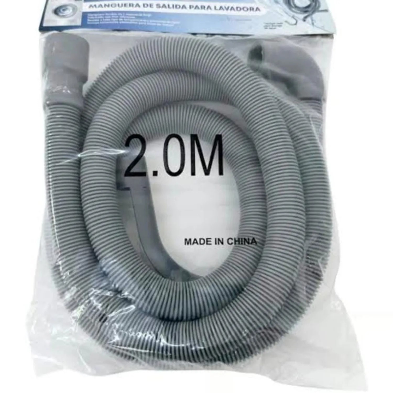 MANGUERA DE  DESAGUE PARA LAVADORA DE 2 METROS UNIVERSAL - 4