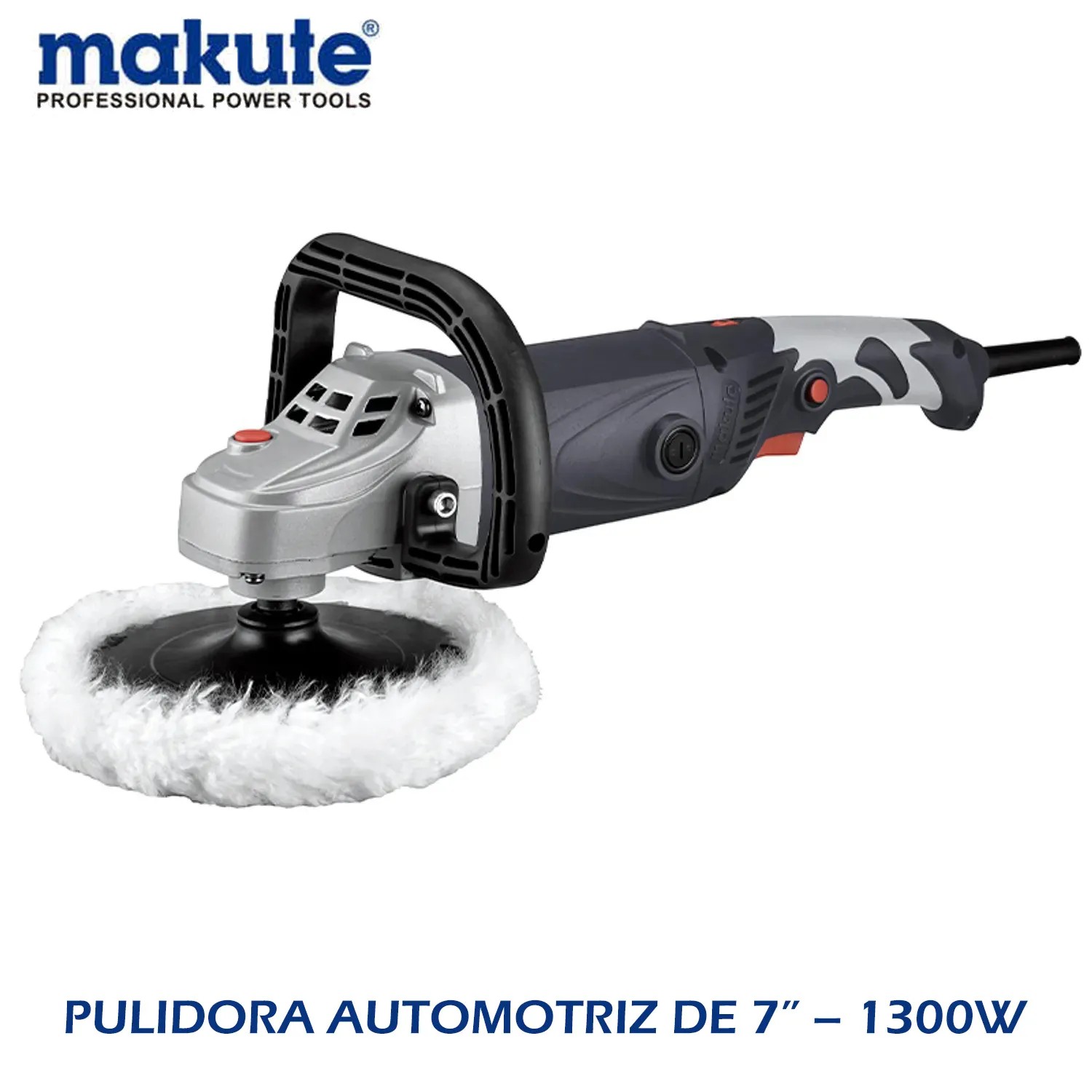 PULIDORA ANGULAR INDUSTRIAL AUTOMOTRIZ 180MM VELOCIDAD VARIABLE MAKUTE - 2