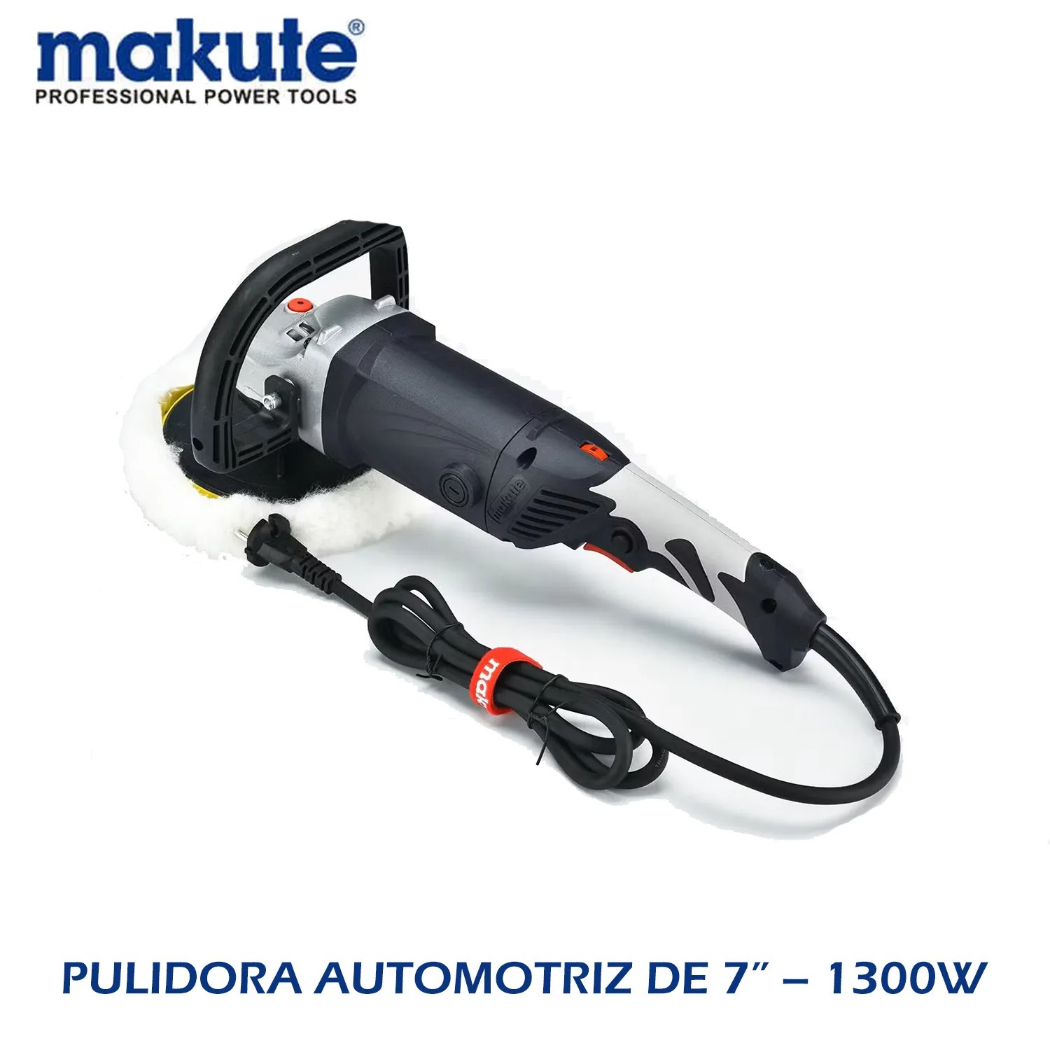 PULIDORA ANGULAR INDUSTRIAL AUTOMOTRIZ 180MM VELOCIDAD VARIABLE MAKUTE - 4