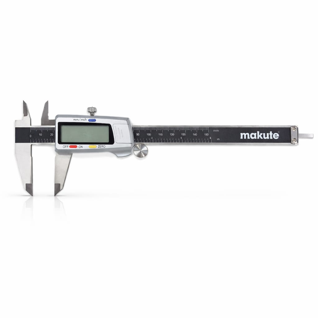 CALIBRADOR VERNIER DIGITAL MAKUTE 150MM ACERO INOX ALTA PRECISIÓN LCD - 1