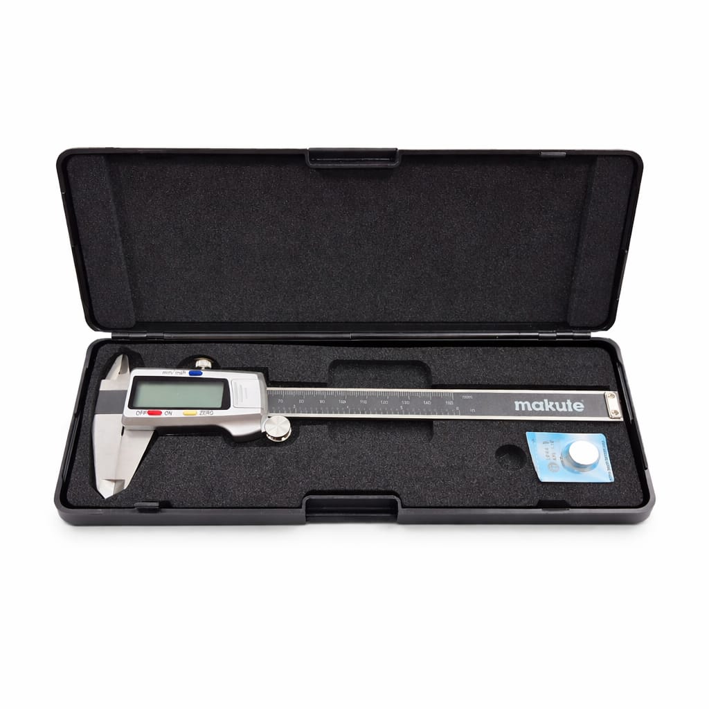 CALIBRADOR VERNIER DIGITAL MAKUTE 150MM ACERO INOX ALTA PRECISIÓN LCD - 2