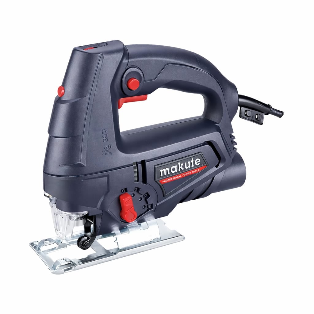 SIERRA CALADORA 710W MAKUTE INDUSTRIAL CON GUÍA LASER CORTE MADERA Y METAL - 1