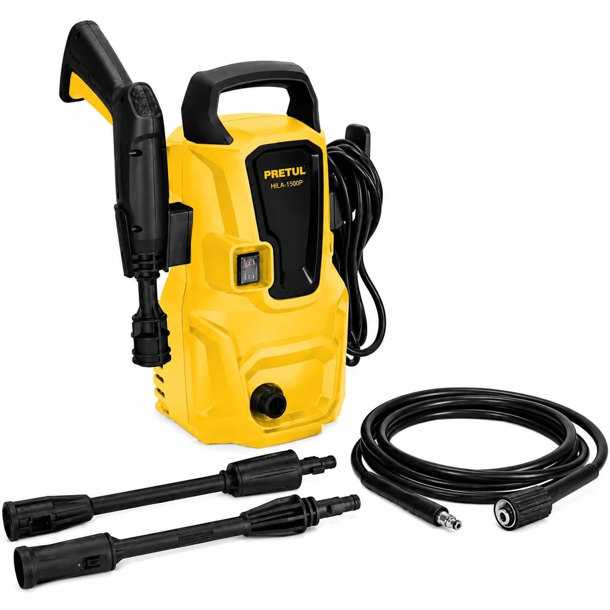 HIDROLAVADORA ELÉCTRICA PRETUL 1200W 1350 PSI HILA-1350P-2 - 2