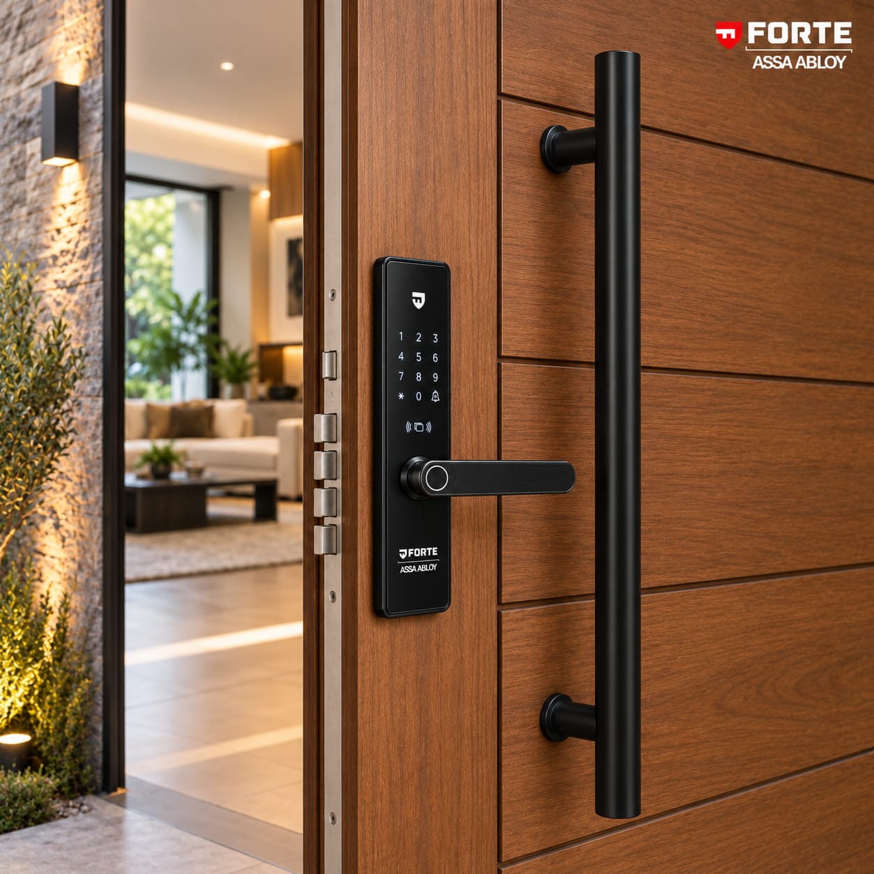 CERRADURA DIGITAL FORTE SD610 PUERTA PRINCIPAL ALTA SEGURIDAD - 7