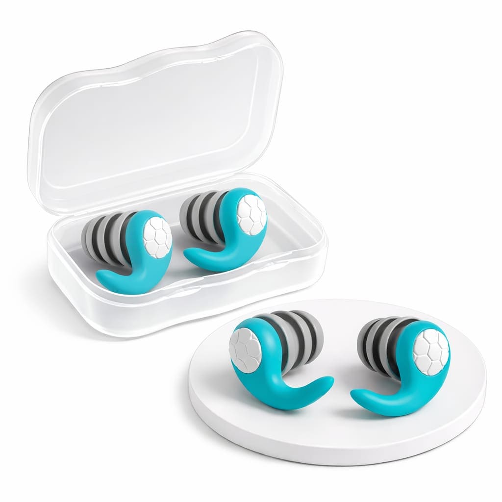 TAPONES PARA OÍDOS DE SILICONA PARA NATACIÓN - 1