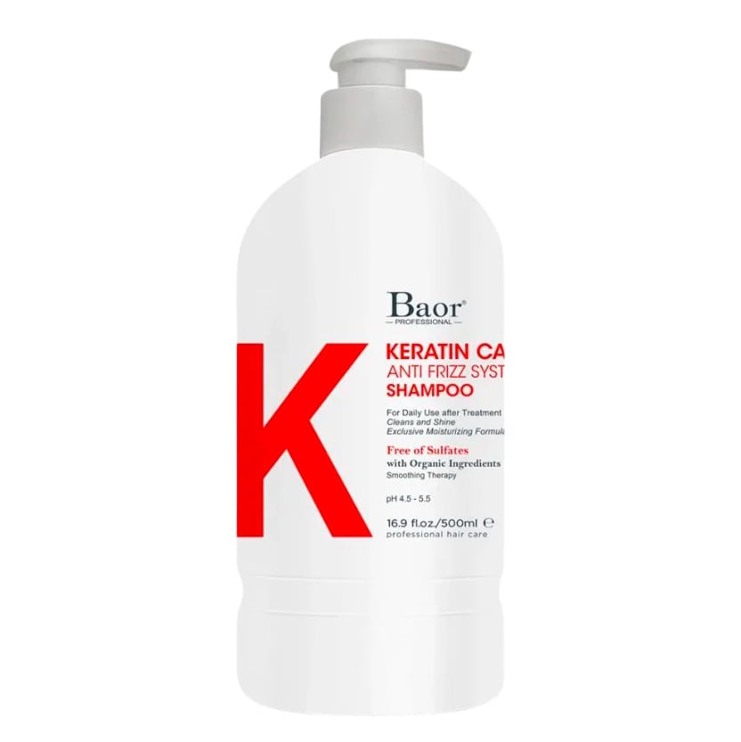 BAOR SHAMPOO 500ML K KERATIN CARE - 1